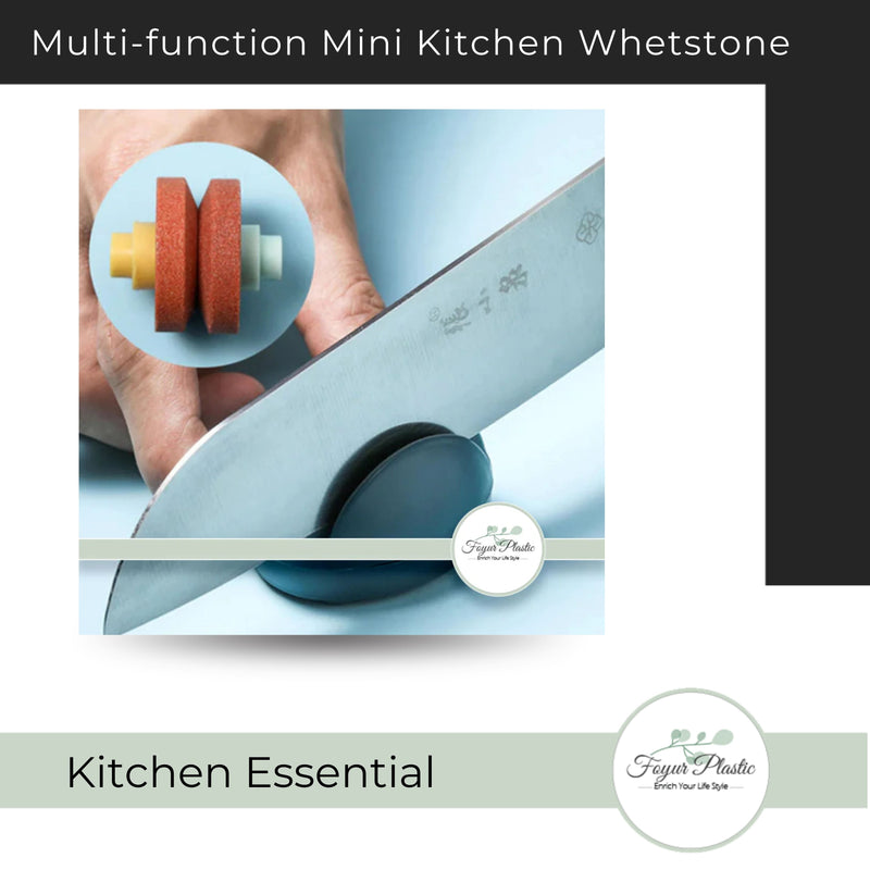 Multi-function Mini Kitchen Whetstone Knife Sharpener