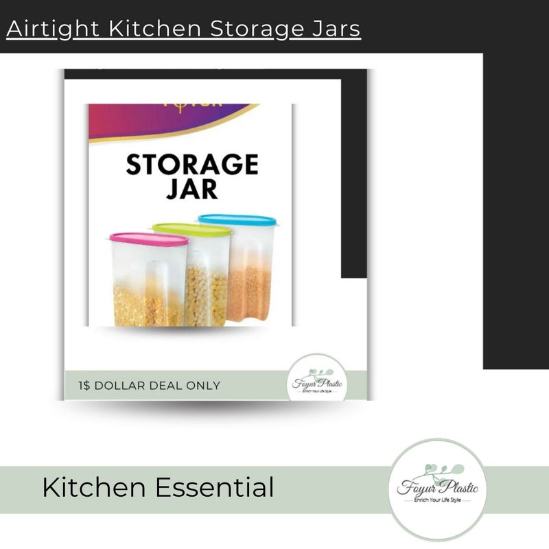 Airtight Kitchen Storage Jars