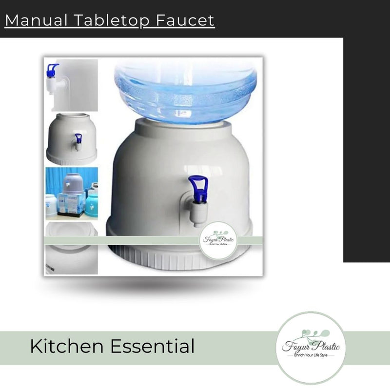 Manual Table Water Dispenser - Faucet
