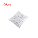 Pack of 100 - Disposable Plastic food Wrap