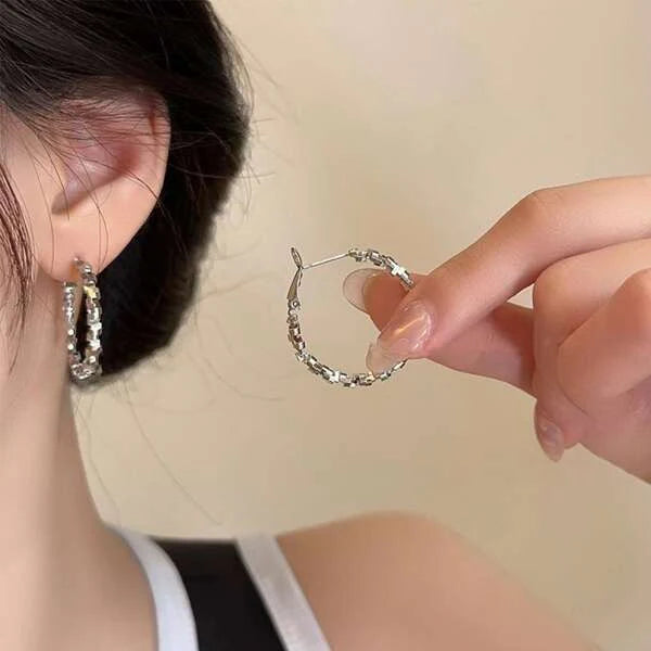 Exaggerated Love Heart Earrings