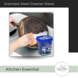 Stainless Steel Cleaning Paste Remove Stains Multi-Purpose Cleaner Home Kitchen Bathroom Accessories