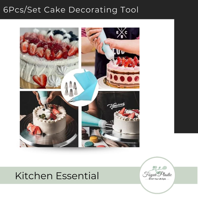 6Pcs/Set Cake Decorating Tool