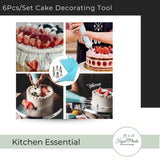 6Pcs/Set Cake Decorating Tool