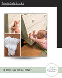 Pack of 3 - Child Safety Lock for Drawer, Door & Refrigerator
