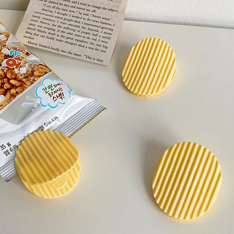 Potato Food Bag Chip Clip 4 Pcs