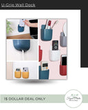 Multi function U-Shape Wall-Mounted Mobile Holder