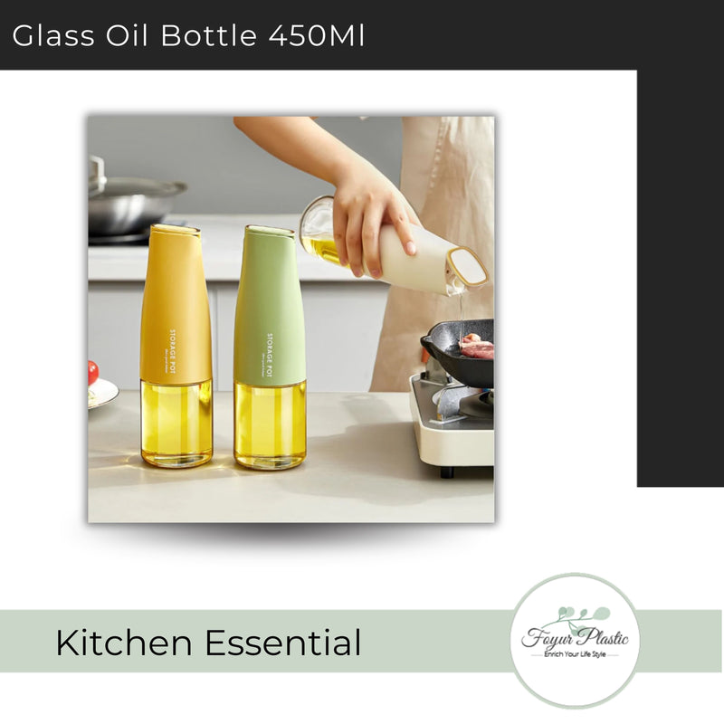 Glass Oil Bottle 450Ml