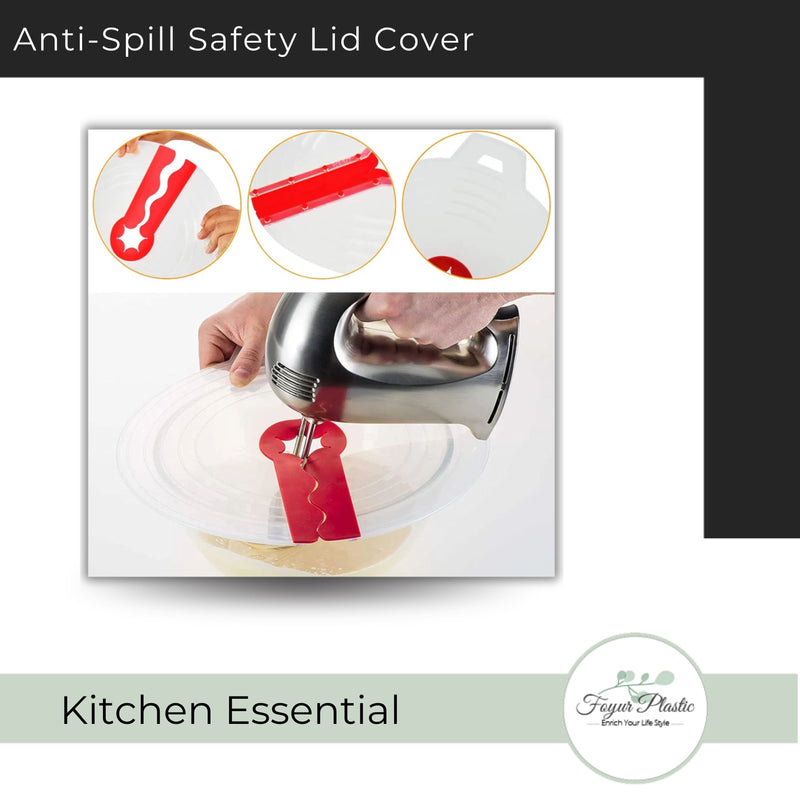 Anti-Spill Safety Lid Cover