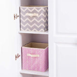 Fabric Clothes Storage box Cube Bin - Assorted Prints