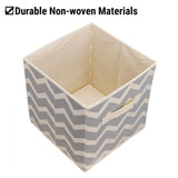 Fabric Clothes Storage box Cube Bin - Assorted Prints