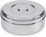 7 Piece Spices Masala Box, Stainless Steel Lid Spice Box With Spoon.