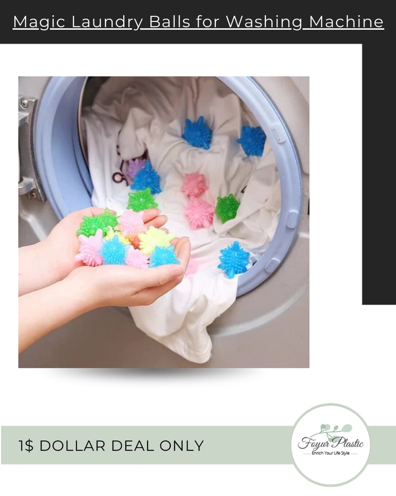Magic Laundry Balls for Washing Machine | Pack of 5