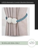 2 PCS Magnetic Curtain Buckle Magnetic Curtain Tiebacks
