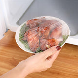 Pack of 100 - Disposable Plastic food Wrap