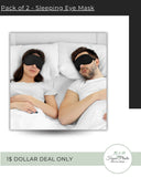 Pack of 2 - Sleeping Eye Mask