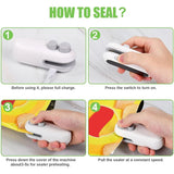 Bag Sealer Rechargeable 2 In 1 Heavy Duty