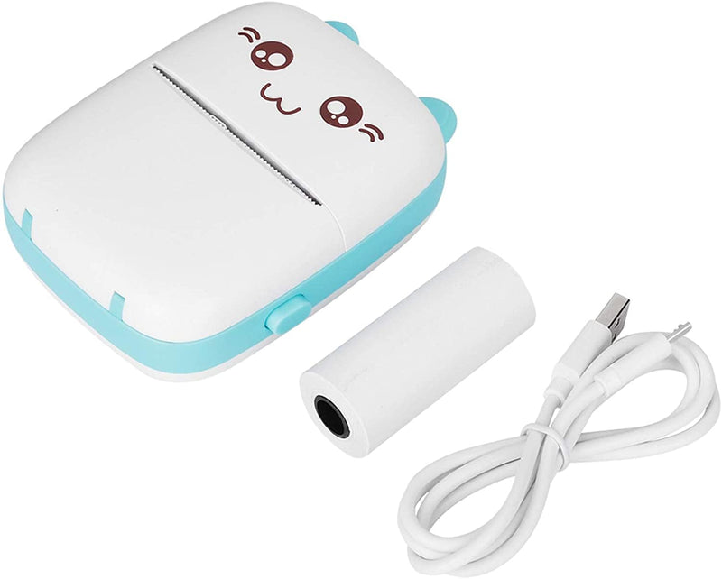 Mini Portable Thermal Printer With 3 Paper Rolls