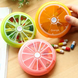 1 Piece Color Medicine Box Pillbox Dispenser 7 Days Weekly Portable.