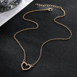 Luxurious Diamond Heart Necklace