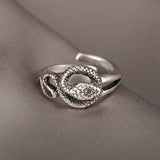 Stylish Cobra Snake Design Ring