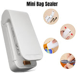 Portable Mini Sealing Machine Package Storage Tool Heat Sealer Handy Sticker and Seals for Food Snack Kitchen Accessories