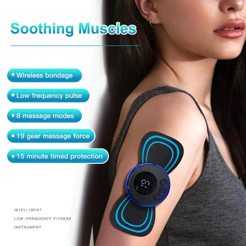 Mini Butterfly EMS Electronic Pulse Massager