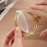 Pack of 10 Pieces - PVC Self Sealing Jewelry Transparent Storage Pouches