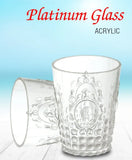 Pack of 6 - Acrylic Water Glasses