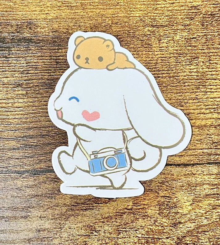 Lovely Sanrio Cinamolol Design Badge