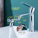 Universal Rotating Splash Filter Faucet