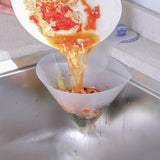 Self-Standing Foldable Kitchen Sink Strainer.