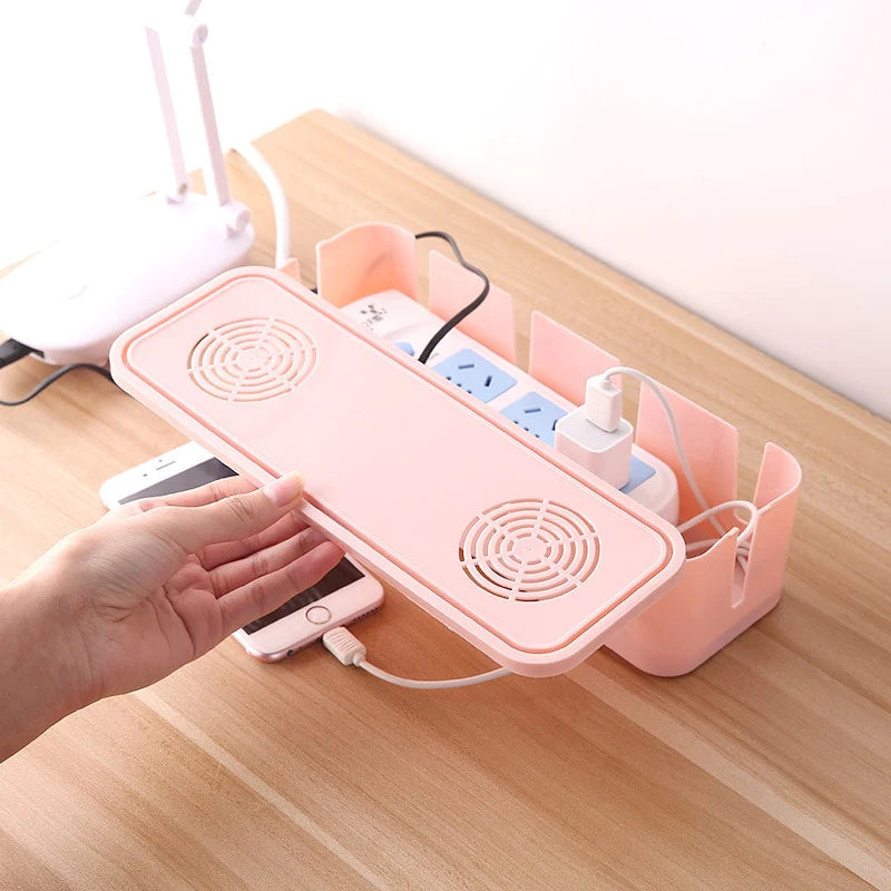 Latest Cable Storage Box Socket Organizer.