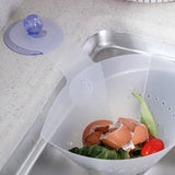 Self-Standing Foldable Kitchen Sink Strainer.