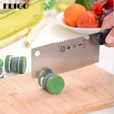 Mini Portable Pocket Multipurpose Kitchen Knife and Scissors Sharpener