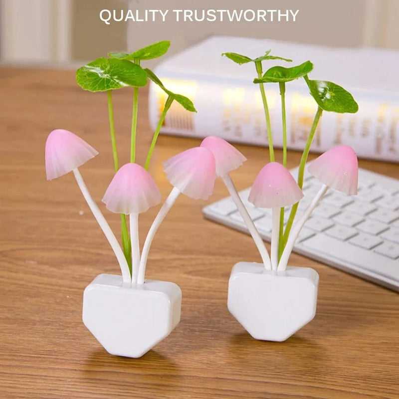 Big Mushroom Style Motion Sensor LED Decoration Light