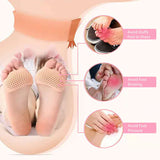 Silicone Insole Pain Relief Forefoot Pads ( Pack of 01 Pair )