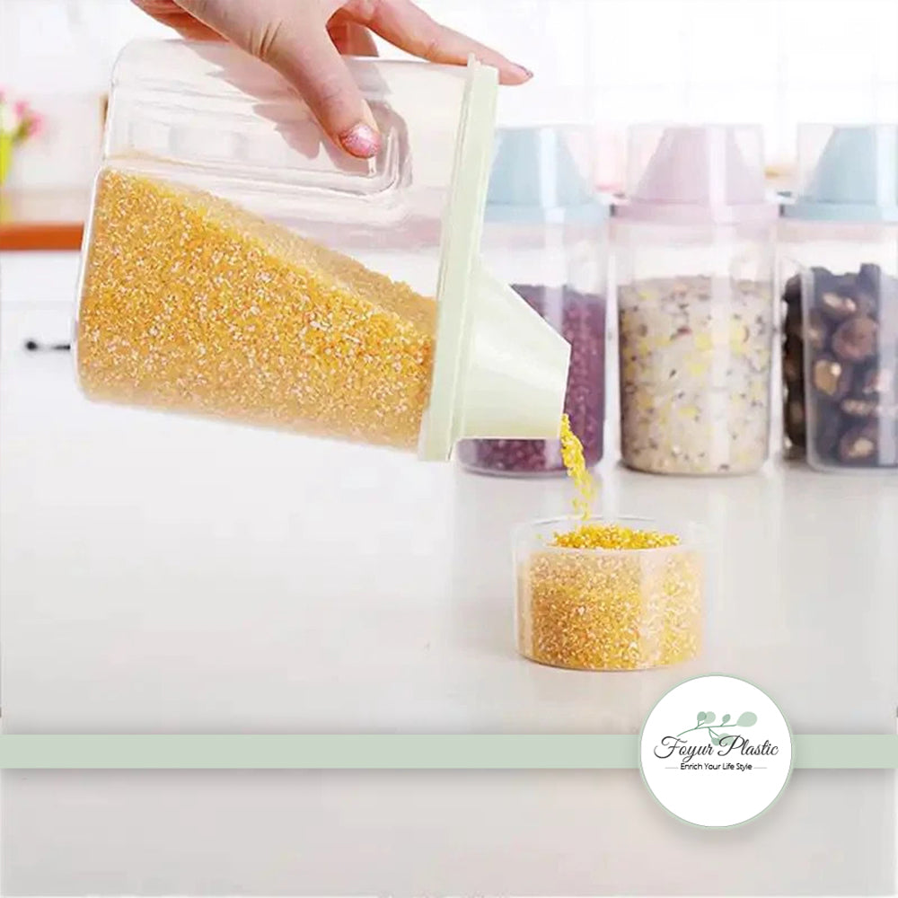 1pc Large Capacity Airtight Rice Dispenser: Keep Your Rice