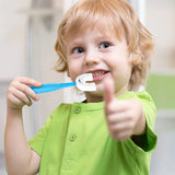 High Quality Ushape Toothbrush for Kids with Box packing.