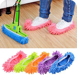 Duster Mop Slippers Shoes Cover, Multi-Function Soft Washable Reusable Microfiber Foot Socks, Floor Cleaning, Floor House Tools Shoe Cover for Bathroom, Office, Kitchen. ( Pack of 01 Pair )