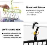 Magic Hanger - 9 Hole Hanger - Smart Cloth Organizing