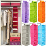 Simple Houseware 5 Shelves Hanging Wardrobe Organizer