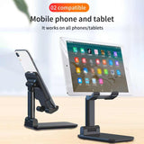 Adjustable Cell Phone Stand, Foldable Portable Phone Holder