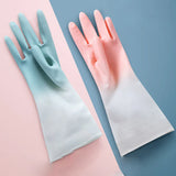 1Pair Silicone Cleaning Gloves