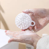 Silicone Shampoo Hair Root Head Scalp Massage Brush.