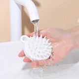 Silicone Shampoo Hair Root Head Scalp Massage Brush.