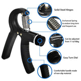 Hand Grips Strengthener Men and Women Arm Spring Finger Massager.