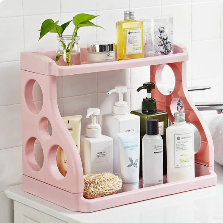 New Storage Rack Double Layer Shelf For Kitchen.