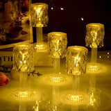 Mini Crystal Table 3D Effect Diamond Atmosphere.