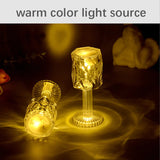 Mini Crystal Table 3D Effect Diamond Atmosphere.